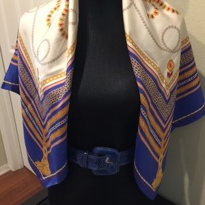 Neiman Marcus 100% Silk Scarf